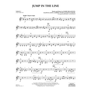 Jump in the Line - Violin 3 (Viola Treble Clef)